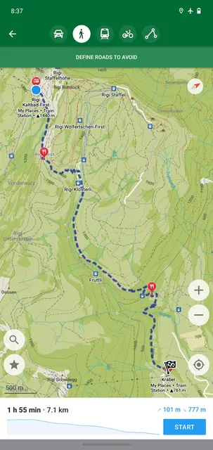 Screenshot 1 of Organic Maps・Offline Map & GPS