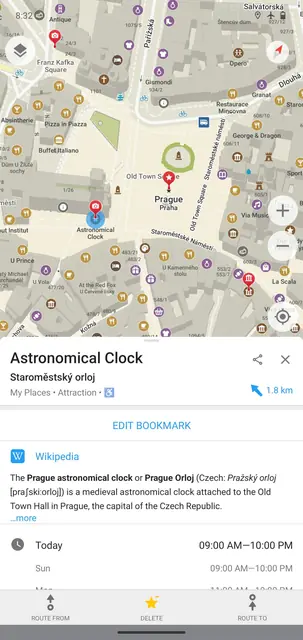 Screenshot 2 of Organic Maps・Offline Map & GPS