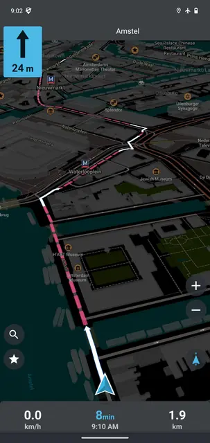Screenshot 4 of Organic Maps・Offline Map & GPS