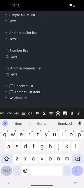 Screenshot 3 of orgnote