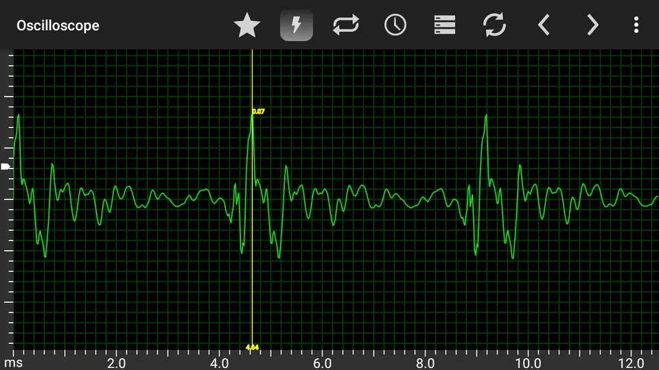 Screenshot 1 von Oscilloscope