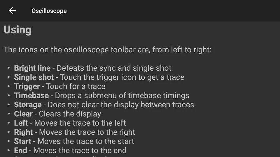 Screenshot 3 von Oscilloscope