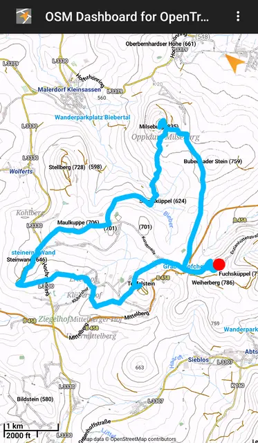 Screenshot 4 von OSM Dashboard (Offline)