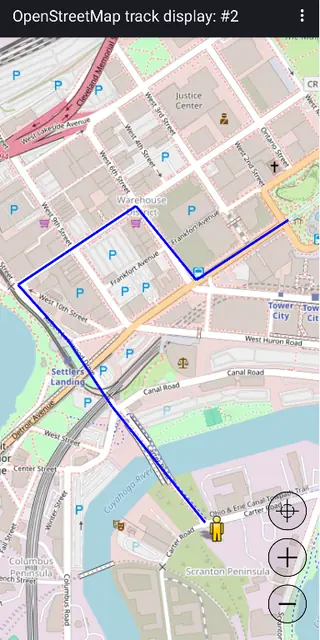 Screenshot 4 von OSMTracker