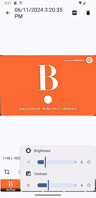 Screenshot 3 of OSS Card Wallet