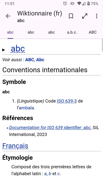 Screenshot 3 von OSS-Dict
