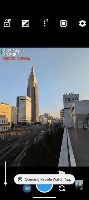 Screenshot 2 von OW Camera 2 For Pebble