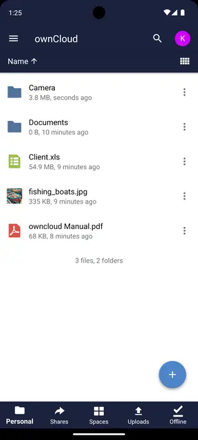 Screenshot 2 of ownCloud