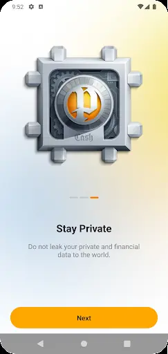 Screenshot 2 von P.CASH Crypto Wallet