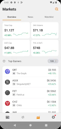 Screenshot 4 von P.CASH Crypto Wallet