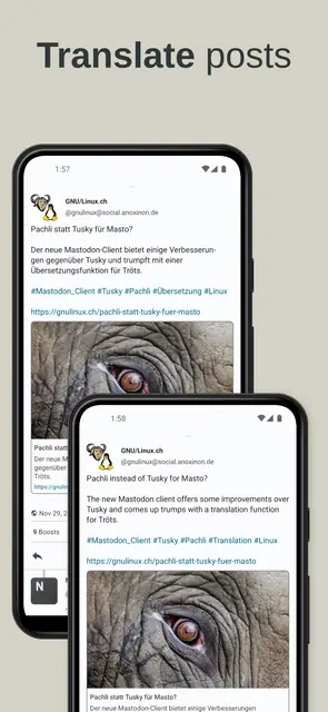 Screenshot 4 von Pachli for Mastodon
