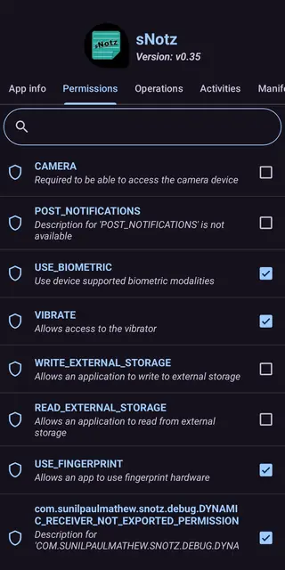 Screenshot 3 of Package Manager