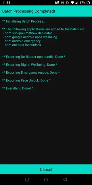 Screenshot 4 of Package Manager