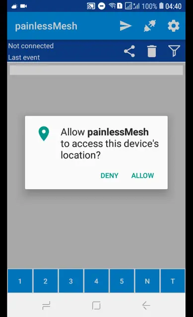 Screenshot 1 of painlessMesh