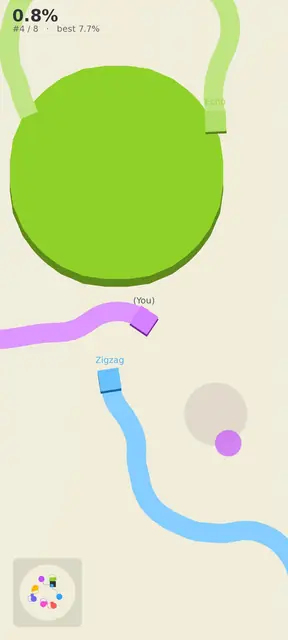Screenshot 1 von Paper Loop 2