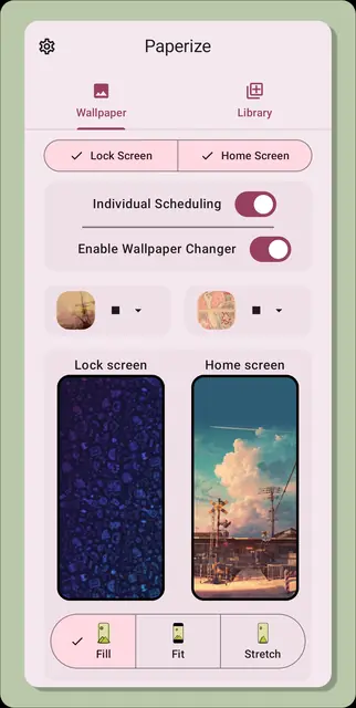 Screenshot 2 von Paperize - A Wallpaper Changer