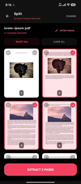 Screenshot 4 of PaperKnife+