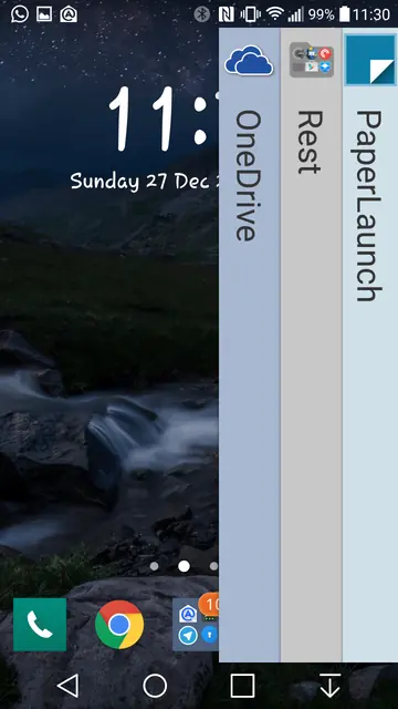 Screenshot 2 von PaperLaunch: Side launcher