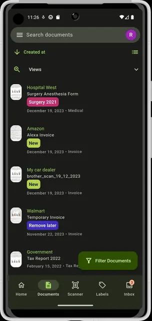 Screenshot 2 of Paperless Mobile