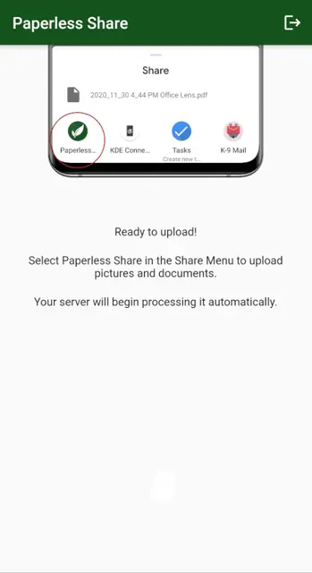 Screenshot 1 of Paperless Share