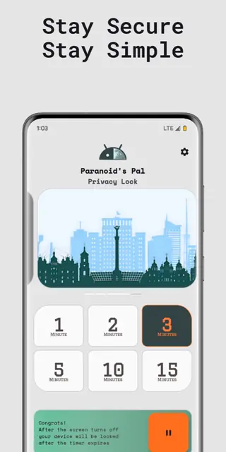 Screenshot 3 von Paranoid's Pal - Privacy Lock