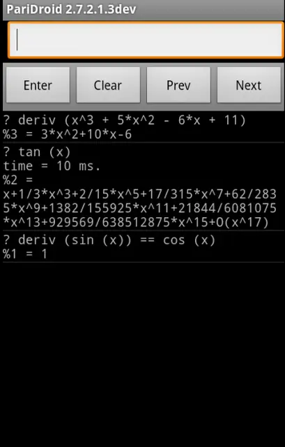 Screenshot 2 of PariDroid
