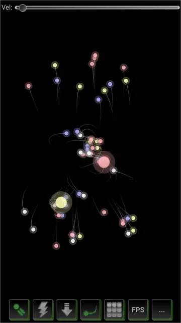 Screenshot 2 von Particle Physics Simulator