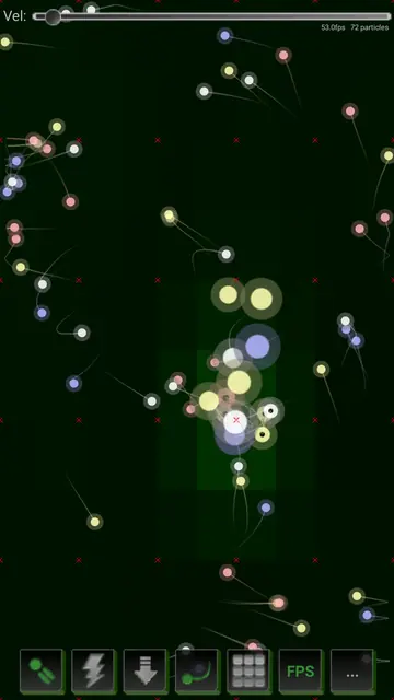 Screenshot 4 von Particle Physics Simulator