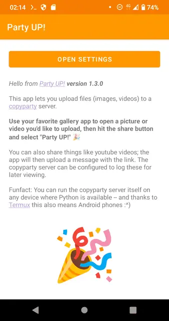 Screenshot 1 of Party UP!