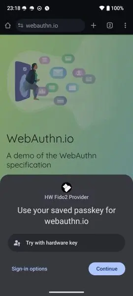 Screenshot 1 von Passchain