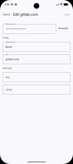 Screenshot 4 of PassPony: Git Password Manager