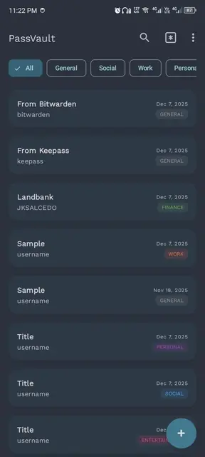 Screenshot 2 of PassVault