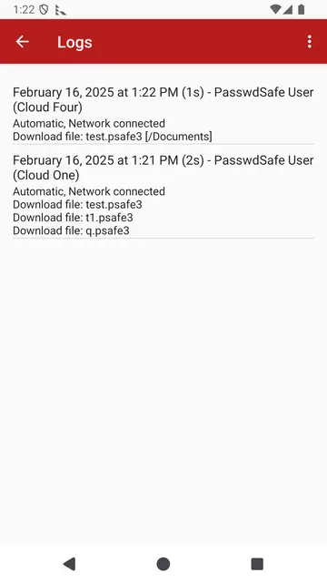 Screenshot 4 of PasswdSafe Sync