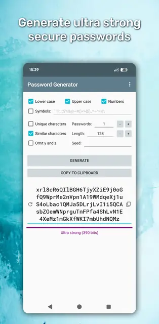 Screenshot 3 of Password Generator