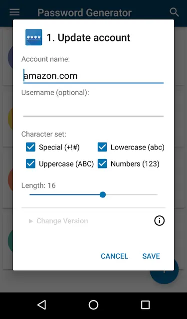 Screenshot 3 von Password Generator (PFA)