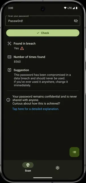 Screenshot 2 of Password Monitor