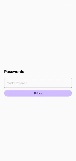 Screenshot 1 of Passwords