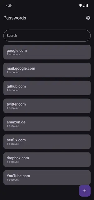 Screenshot 2 of Passwords