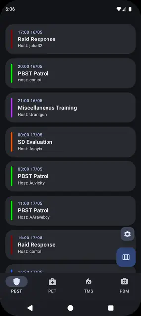 Screenshot 2 of PB Schedule Viewer