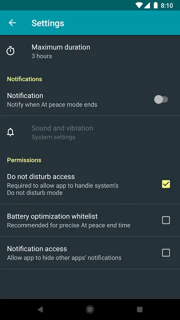 Screenshot 2 of Peace of Mind+