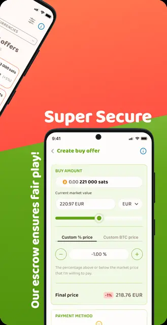 Screenshot 3 of peach bitcoin