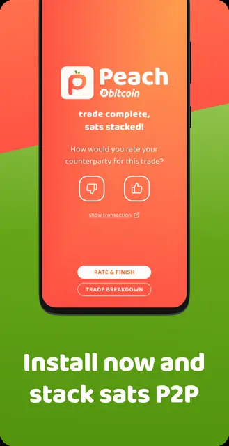 Screenshot 4 of peach bitcoin