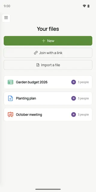 Screenshot 1 of PearOffice