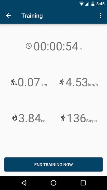 Screenshot 4 of Pedometer (PFA)