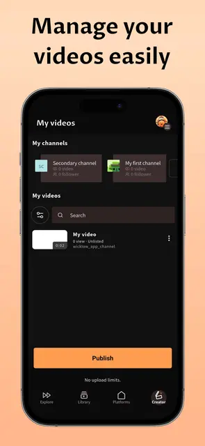 Screenshot 4 of PeerTube