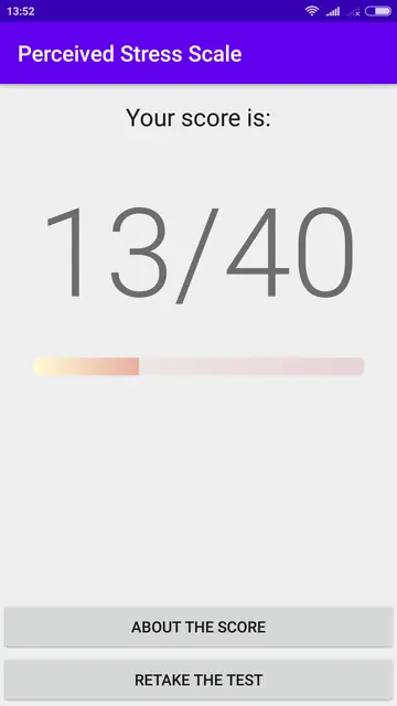 Screenshot 3 von Perceived Stress Scale