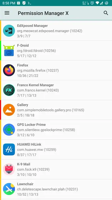 Screenshot 2 of Permission Manager X