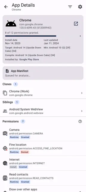 Screenshot 4 von Permission Pilot