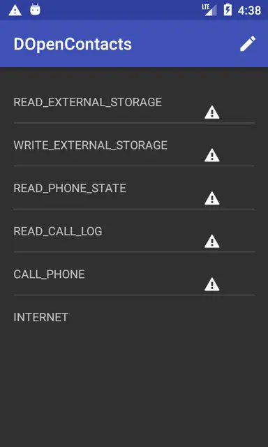 Screenshot 2 of Permissions Manager