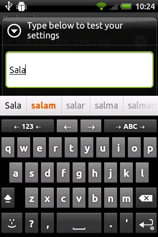 Screenshot 2 von Persian for AnySoftKeyboard
